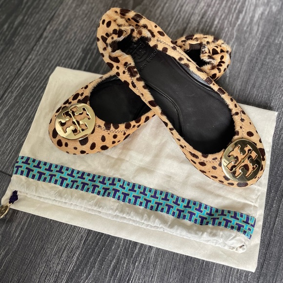 Tory Burch Ballet Flats Animal Print - Picture 8 of 8